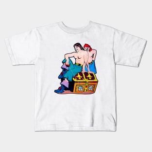 shirtless pirates Kids T-Shirt